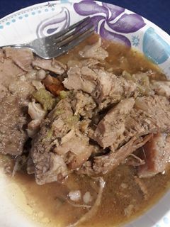 A picture of Sour Orange Pork.