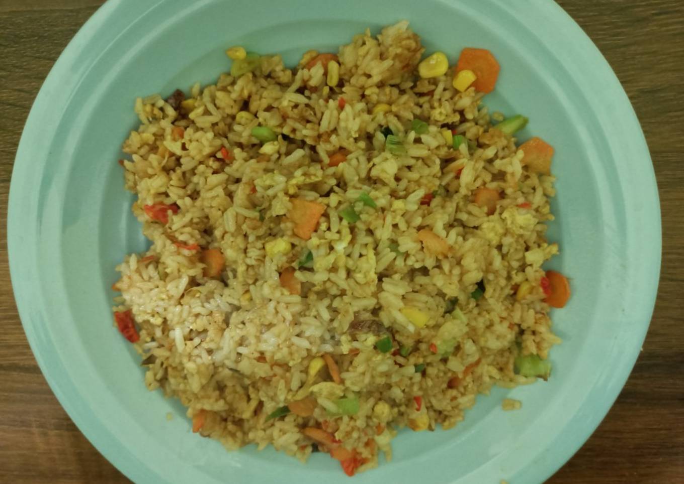 Nasi goreng sederhana