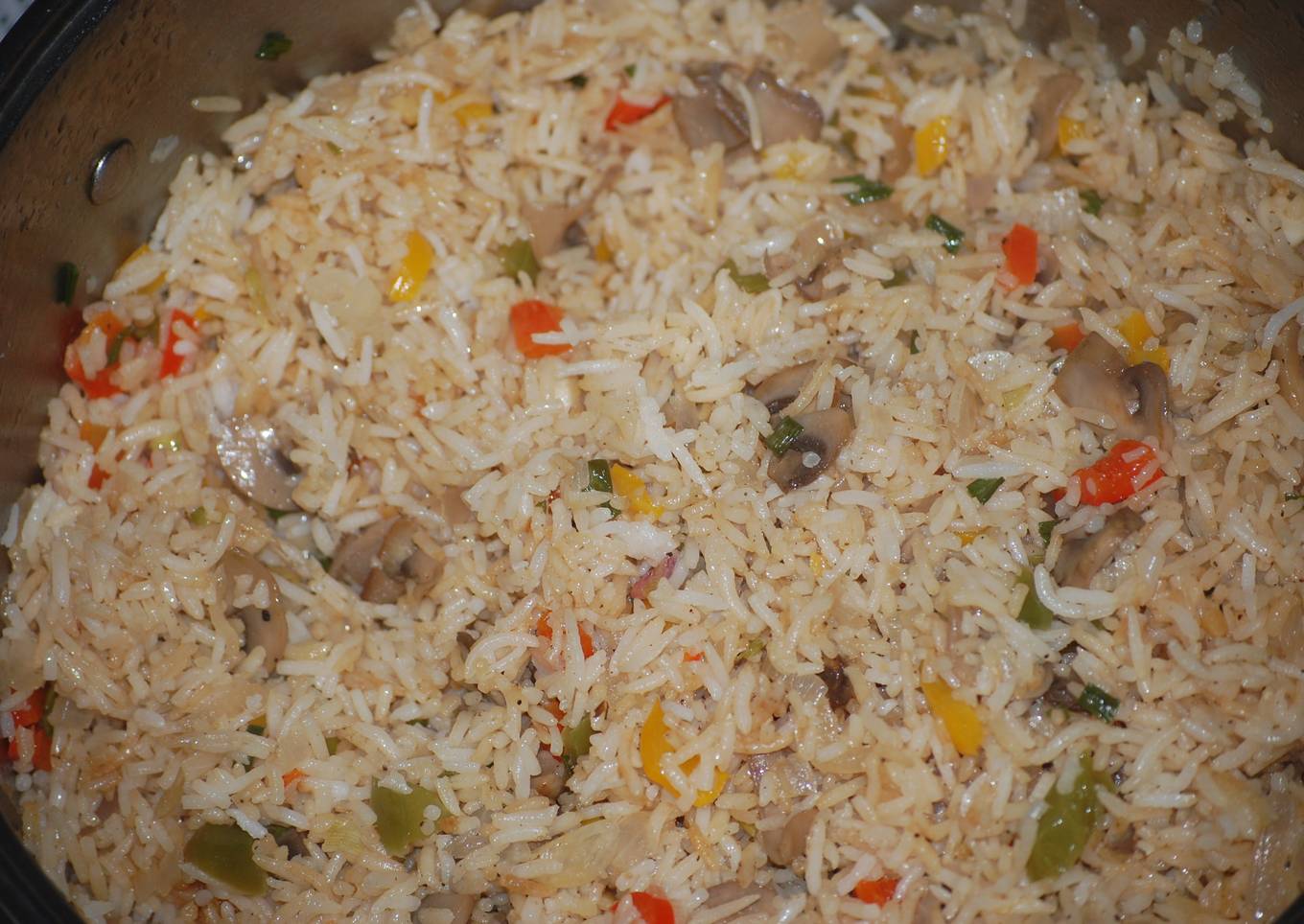 Mushroom Fried Rice