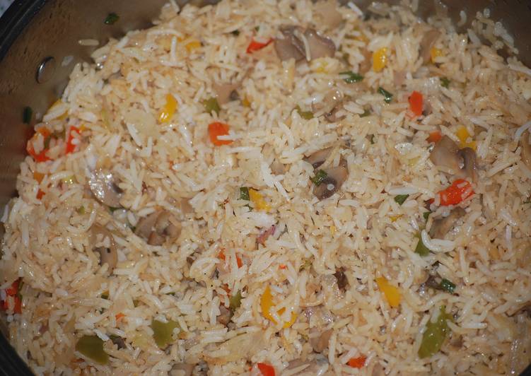 How to Make Homemade Mushroom Fried Rice