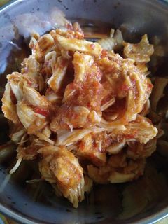 Foto resep Ayam Suwir Balado