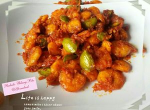 Foto resep Balado Udang Pete