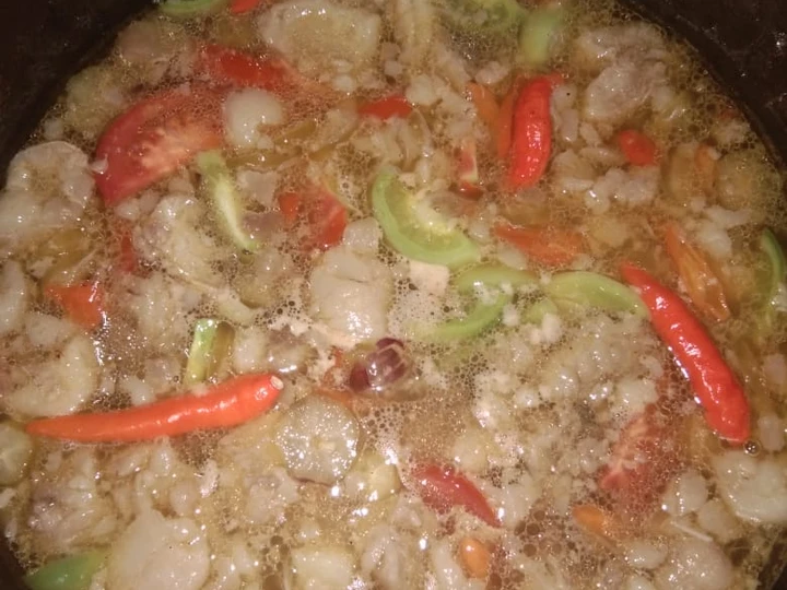 Langkah Gampang Membikin Resep Asem asem daging &amp;amp; tetelan sapi 🐄 ala bunda naya yang Lezat Anti Ribet, Lezat Sekali