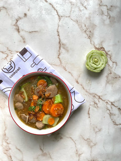 Foto resep Cah Pakcoy Bakso Kuah