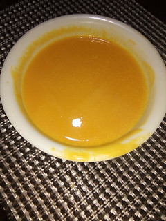 A picture of Butternut soup.