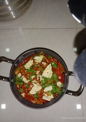 પાપડનું શાક (Papad nu shak recipe in gujrati) રેસીપી મુખ્ય ફોટો