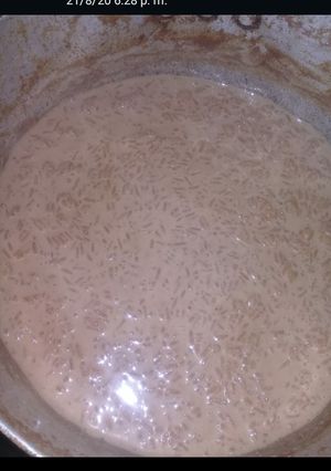 Una foto de Arroz con leche al caramelo