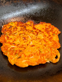 韓式泡菜煎餅 的食譜成品照片