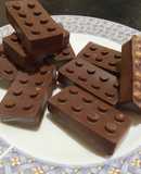 Chocolatines con cereal, coco y frutos secos sin azúcar