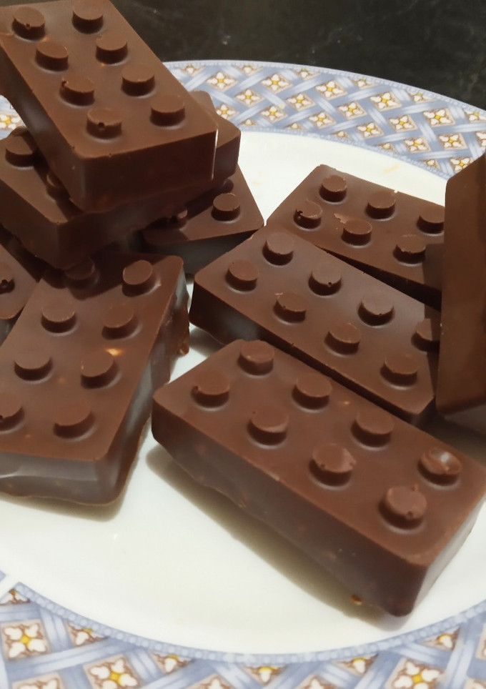 Una foto de Chocolatines con cereal, coco y frutos secos sin azúcar