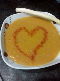 صورة لوصفة شوربة العدس بالشعيرية 😋