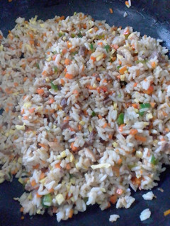 Una foto de Arroz frito