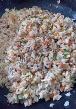 Una foto de Arroz frito