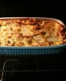 Lasagna de carne molida