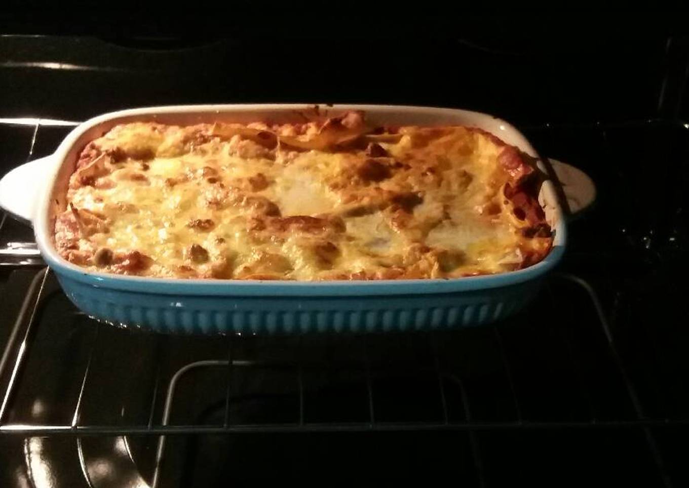 Lasagna de carne molida