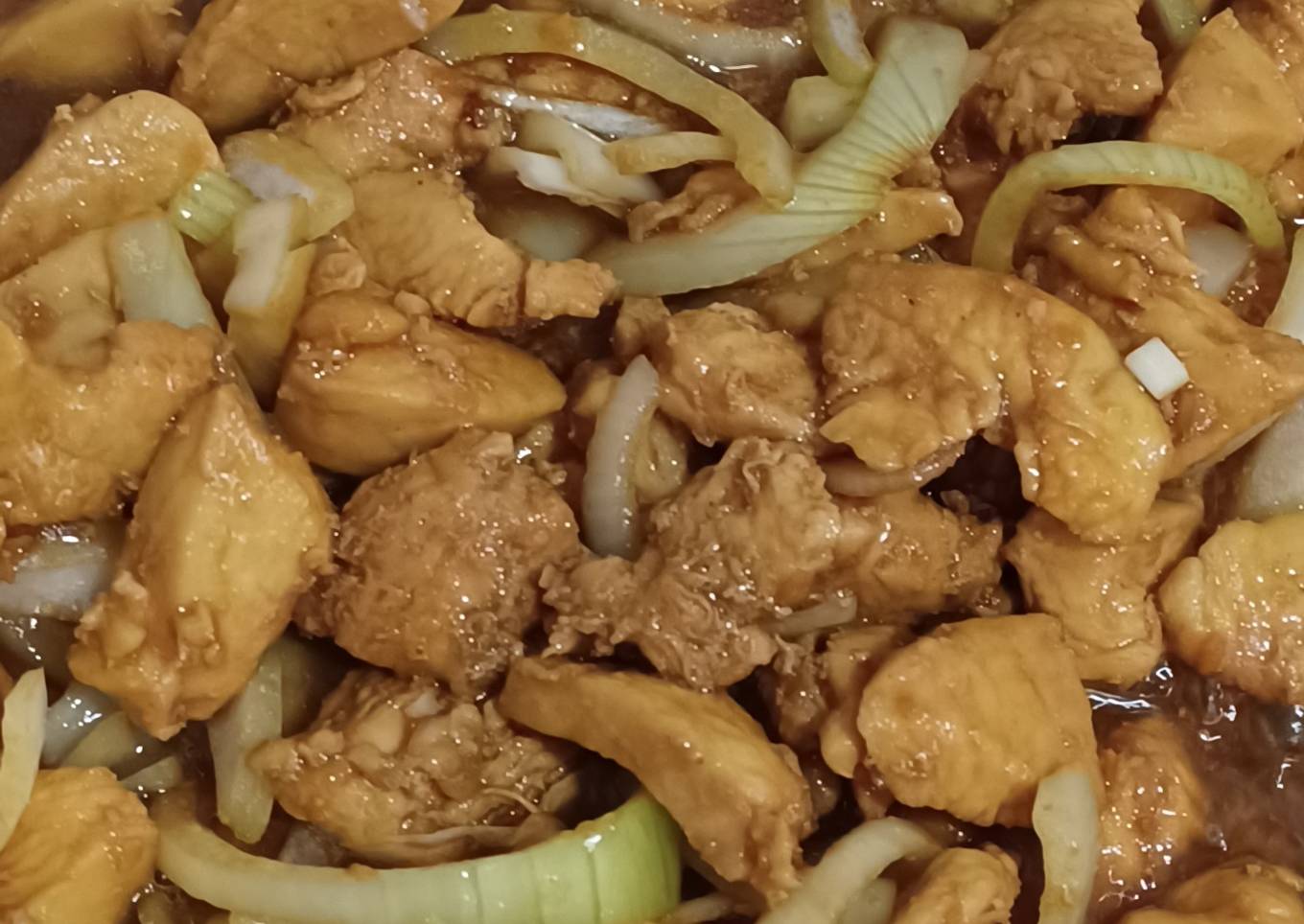 Ayam teriyaki rumahan