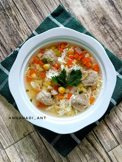 Foto resep Sop bakso berserabut