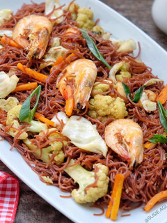 Foto resep Bihun goreng udang