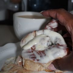 A picture of Autumn Spiced Soft Cinnamon Rolls.