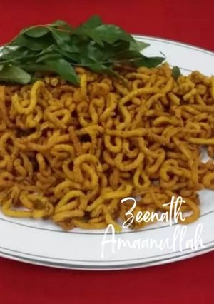 A picture of Maize Flour Murukku.