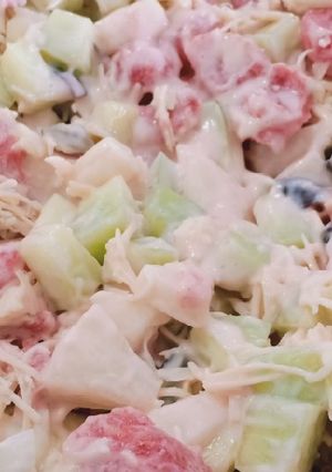 Foto resep Salad buah