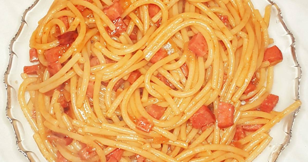 Блюда из спагетти – рецепты с фото (пошагово)