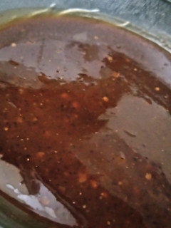 A picture of Khajoor ki chutney.