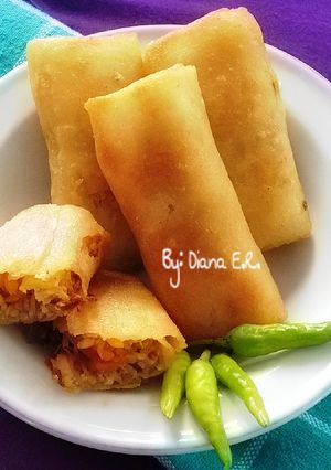 Foto resep Lumpia Sayur & Ayam #pr_risolesdkk