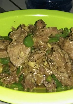 Foto resep Daging Lada Hitam