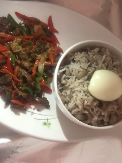 A picture of Garau garau&Steak stir fry.