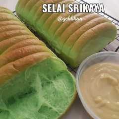 A picture of Roti Sobek Pandan.