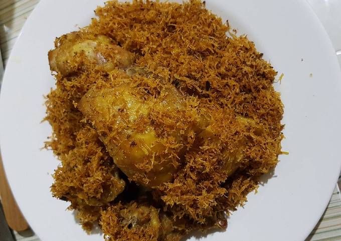 Ayam goreng Serundeng Mudah & Simpel