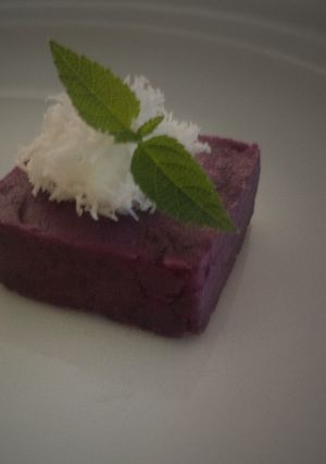 Foto resep gethok ubi ungu