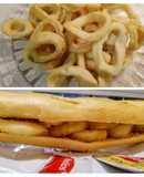 Calamares en bocadillo o tapa
