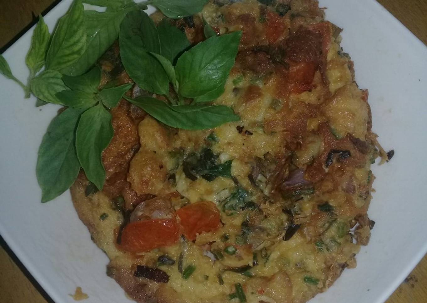 Telur goreng khas padang