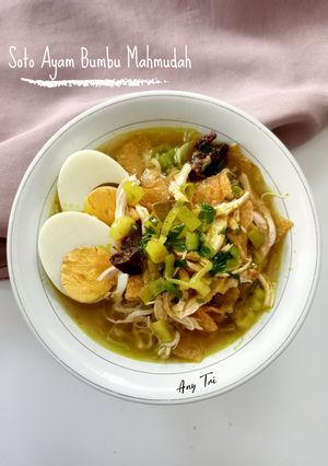 Foto resep Soto ayam bumbu mahmudah
