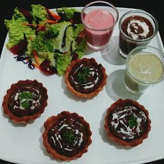 A picture of Dal Makhani Tarts.