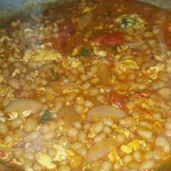 فاصولياء بالبيض-レシピのメイン写真