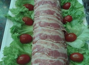Una foto de Terrina de pollo y vegetales