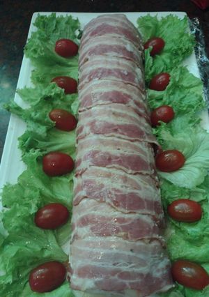 Una foto de Terrina de pollo y vegetales
