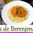 Salsa de Berenjenas para la Pasta
