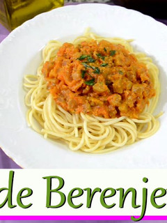 Una foto de Salsa de Berenjenas para la Pasta