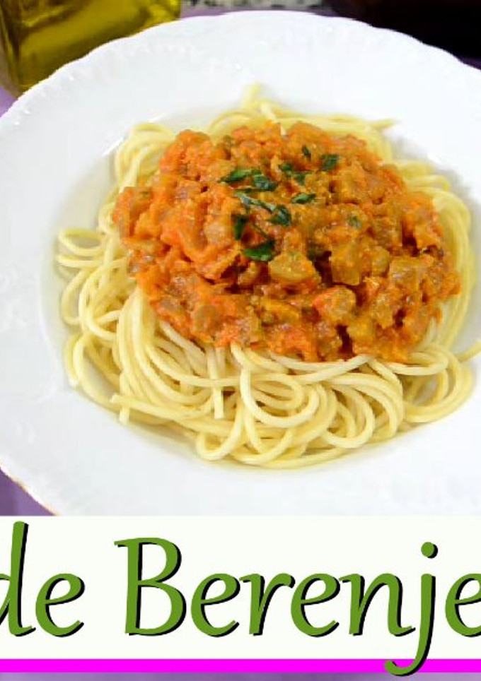 Una foto de Salsa de Berenjenas para la Pasta
