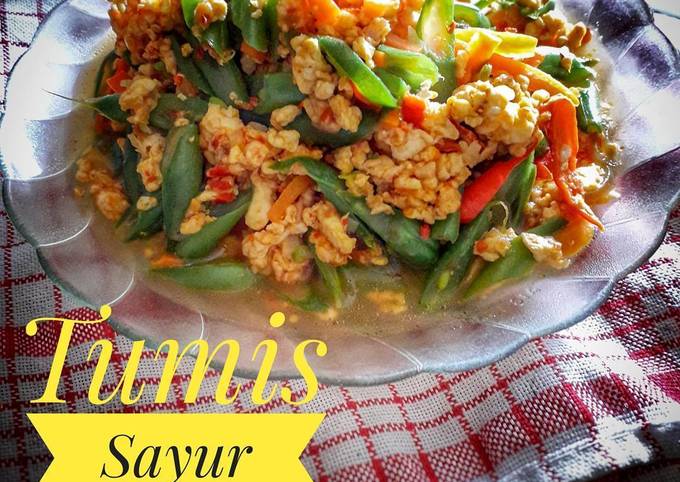 Resep bikin Tumis Sayur Putih Telur  sempurna