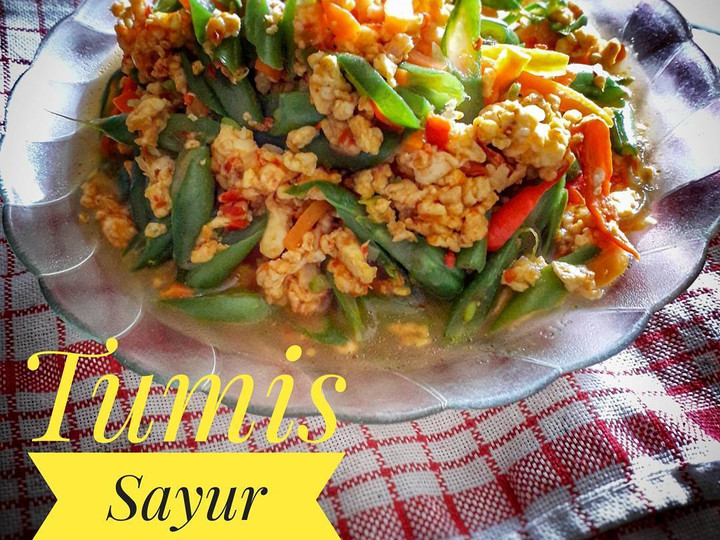  Resep bikin Tumis Sayur Putih Telur  sempurna