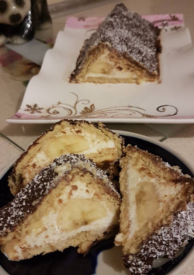 Десерт "Творожна хатинка"