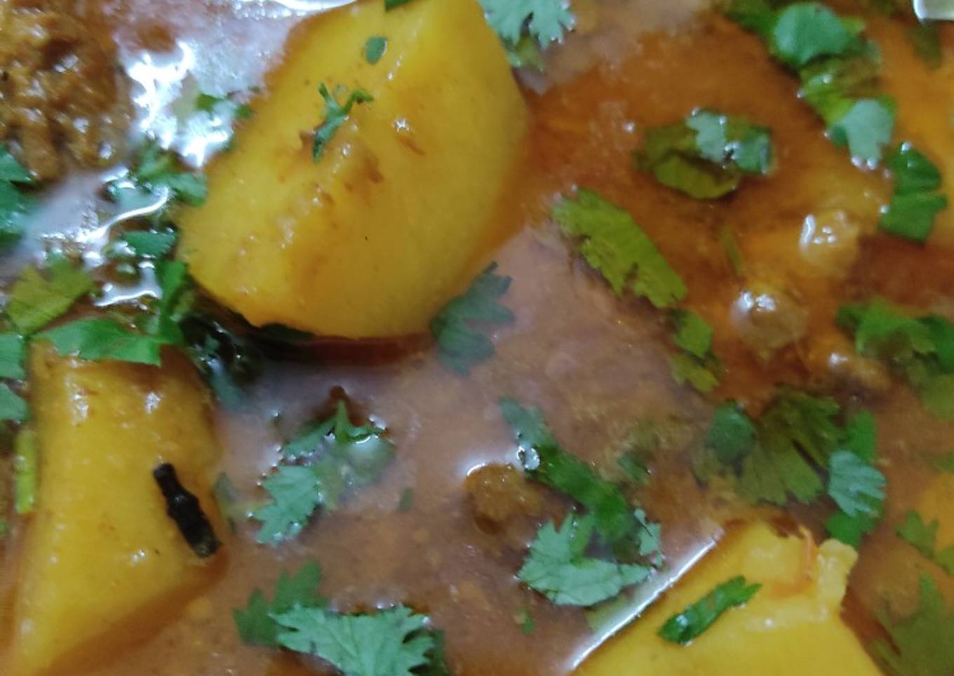 Aloo gosht