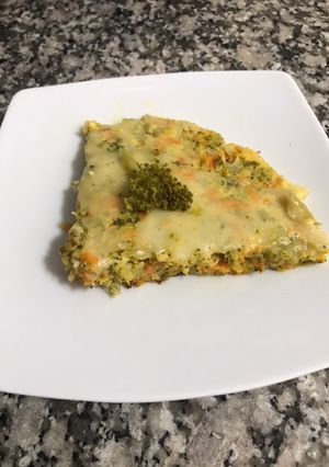 Una foto de Tortilla de verduras 🥦 🥕 Súper sana!!!