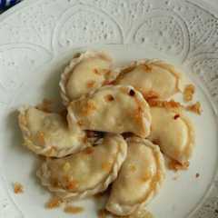 A picture of Pierogi.