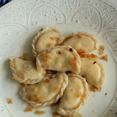 A picture of Pierogi.